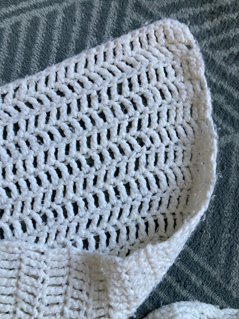 dekentje kleed wit, Woondeken, Wit, 120 cm, Wol