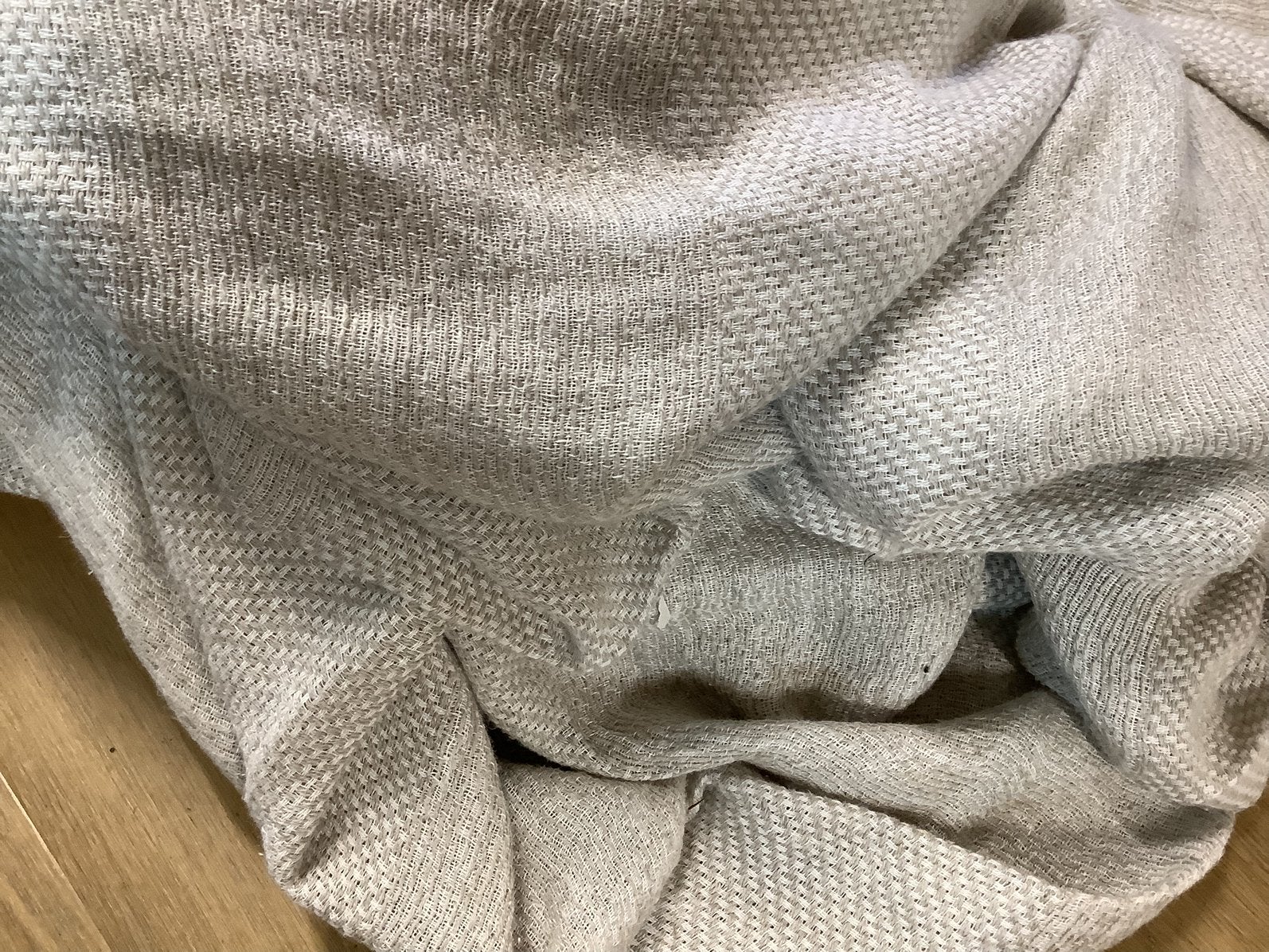 20,50 linnen gordijnstof jab 320 hoog, Overige materialen, Overige merken, Beige, Nieuw