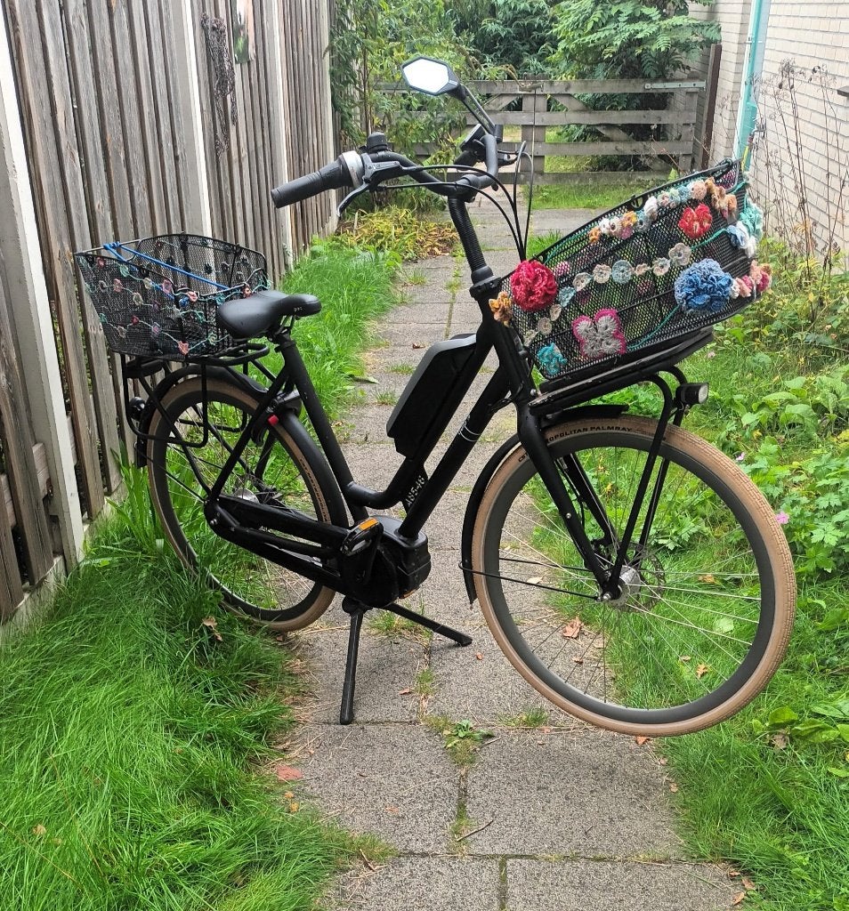Foto 3 van Cortina E-U4 Transport elektrische fiets met manden