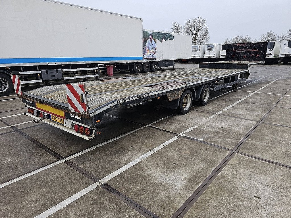 KELBERG D500V/SAFS/90 2 axle semi low bed, Auto's, Vrachtwagens, Zwart, Bedrijf, Geïmporteerd, Aanhangers en Opleggers