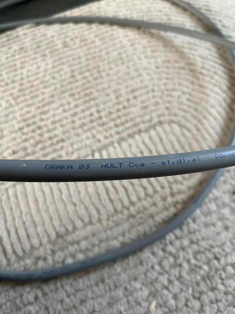 DRAKA 03 HULT Cca 3x 2.5mm kabel, 12 meter, Ophalen, Nieuw, Kabel of Snoer