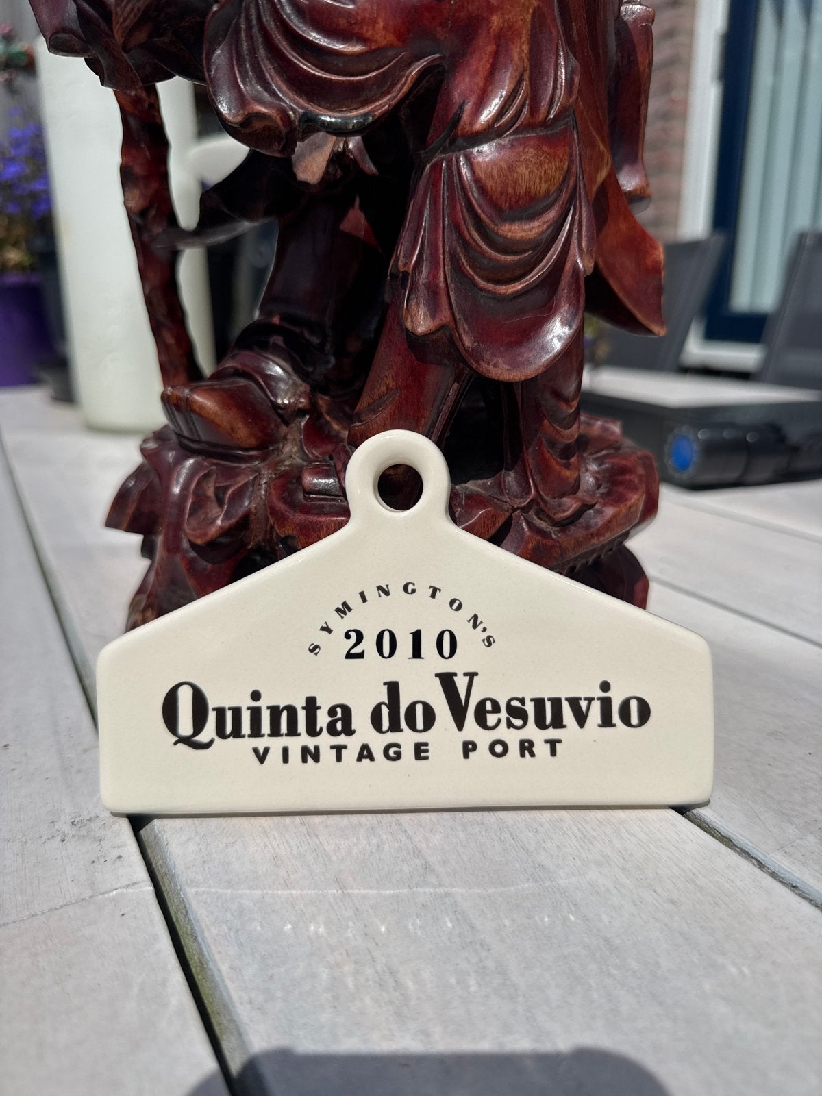 Quinta do Vesuvio Vintage Port 2010 Fleslabel, Ophalen of Verzenden, Zo goed als nieuw