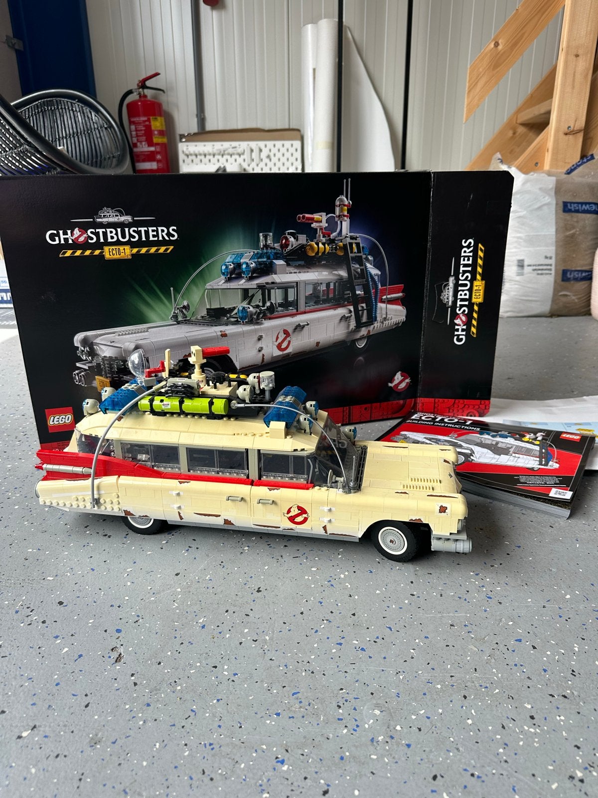 LEGO Ghostbusters Ecto-1 (10274) compleet en werkend, Ophalen of Verzenden, Gebruikt, Overige merken