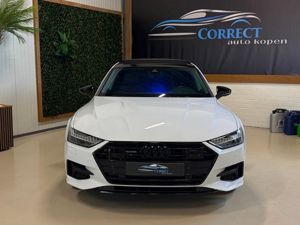 Audi A7 Sportback 55 TFSI quattro S-line|Pano|420PK|Klepsyst, Auto's, Audi, Gebruikt, 2995 cc, 2000 kg, Bedrijf