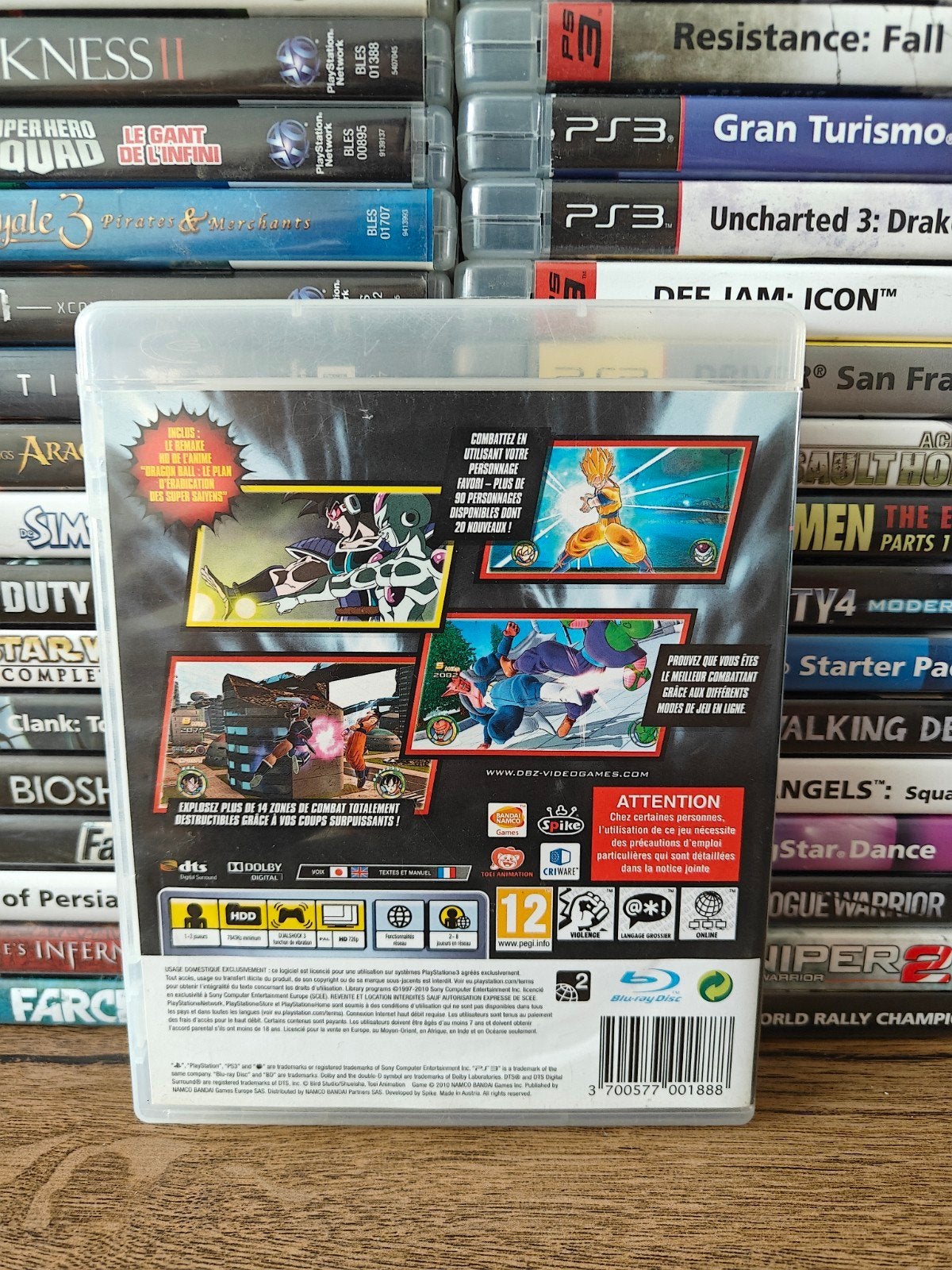 Dragonball raging blast 2 PlayStation 3, Avontuur en Actie, N, N, 1 speler