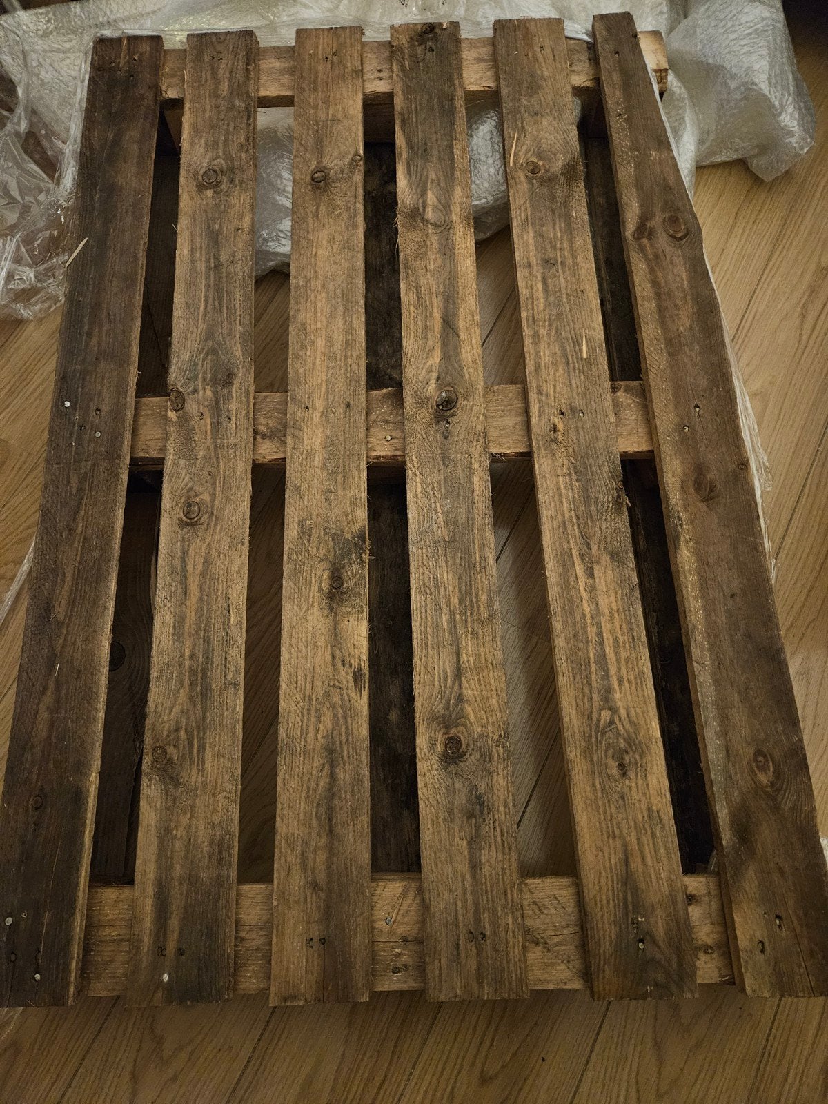 Gratis Houten Pallet afhalen in Breda, Ophalen, Gebruikt