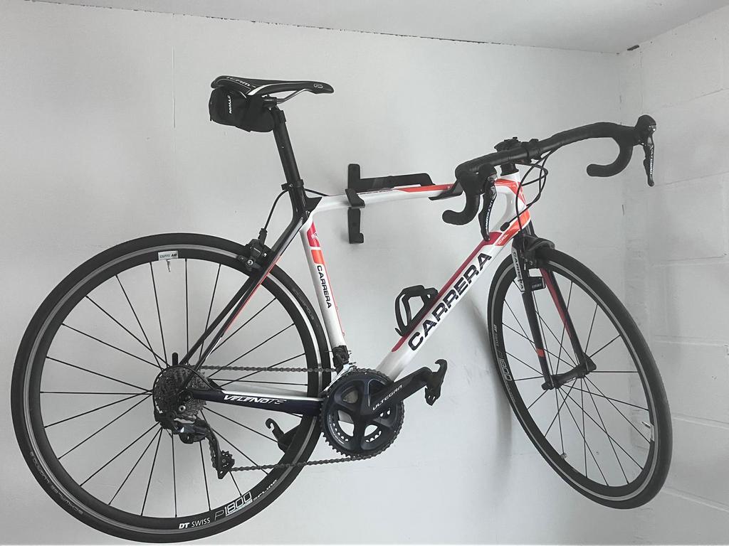 Carrera Veleno racefiets heren (eerste eigenaar), Fietsen en Brommers, Fietsen | Racefietsen, Carbon, Zo goed als nieuw, Meer dan 20 versnellingen