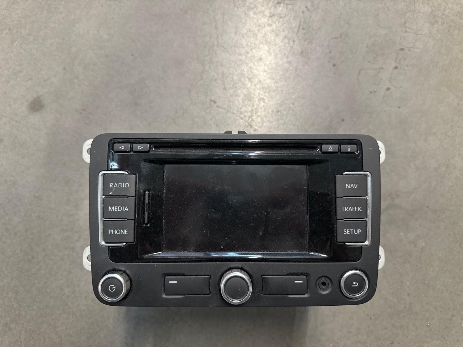 Volkswagen RNS310 Navigatiesysteem - 3C0035270B, Ophalen of Verzenden, Gebruikt