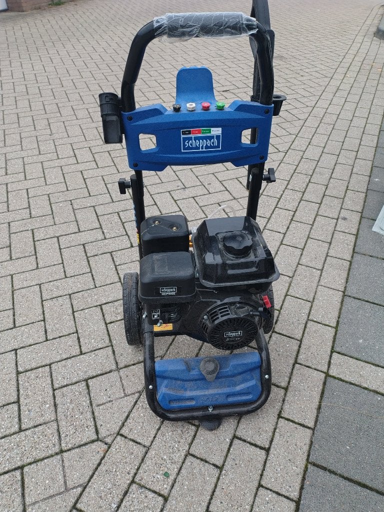 Scheppach hogedrukreiniger op benzine