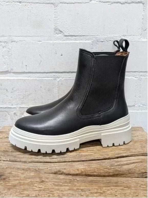 DWARS - Mooie leren boots maat 39 - Nieuw €119 - DWRS, DWRS, Verzenden, Zwart, Lage of Enkellaarzen