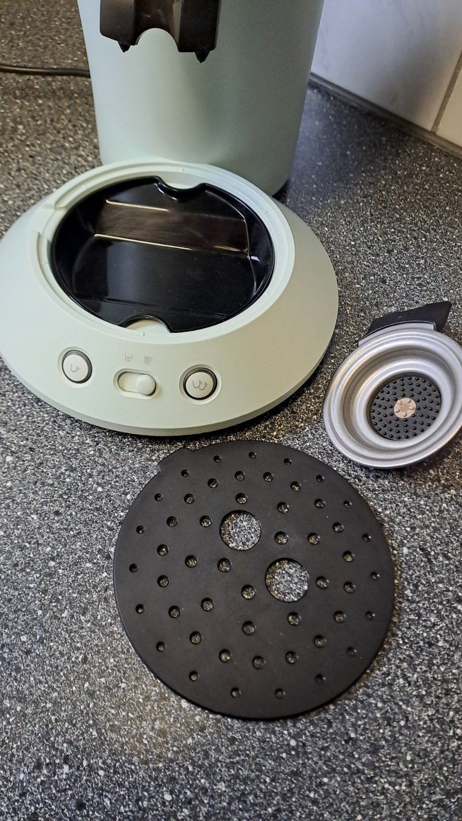 Philips Senseo Original Plus (soft mint), Koffiemachine, Ophalen of Verzenden, Zo goed als nieuw, N.v.t