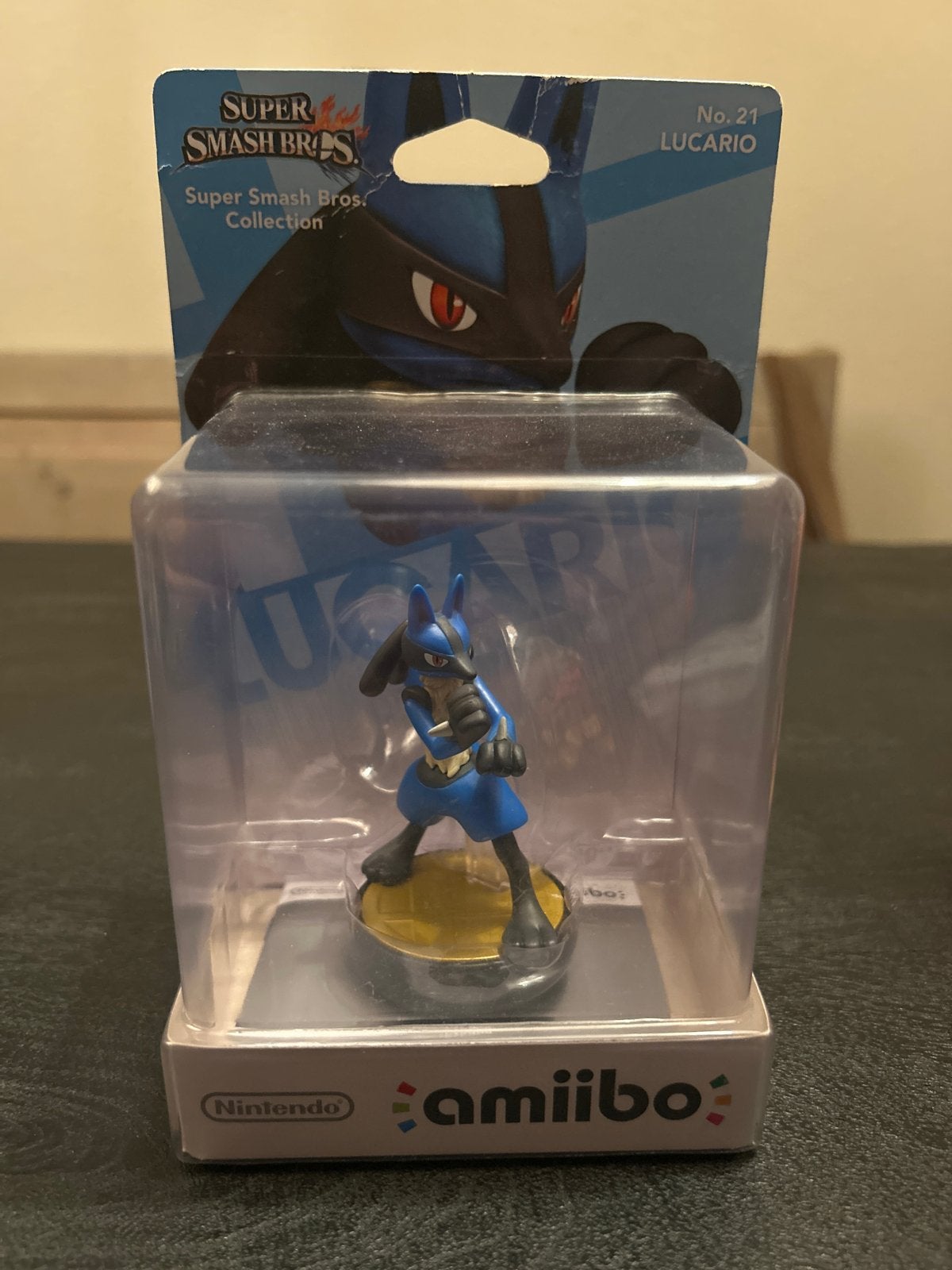 Amiibo Lucario Super Smash Bros. Collection (No. 21), Ophalen of Verzenden, Nintendo, Nieuw