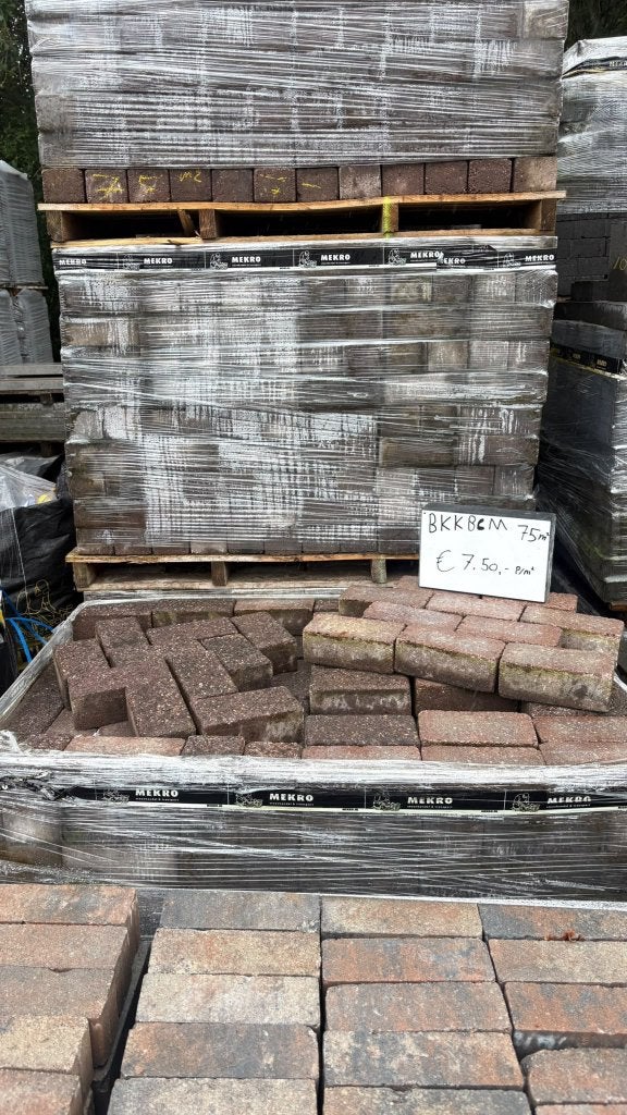 BKK Heide 8 cm 75 m2, Klinkers, Nieuw, Ophalen of Verzenden, 10 m² of meer