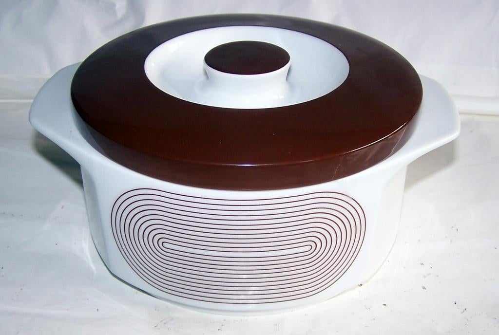 Vintage jaren '60 design Rosenthal Studio-Linie ovenschaal., Keramiek, Ophalen of Verzenden, Overige stijlen, Schaal of Schalen