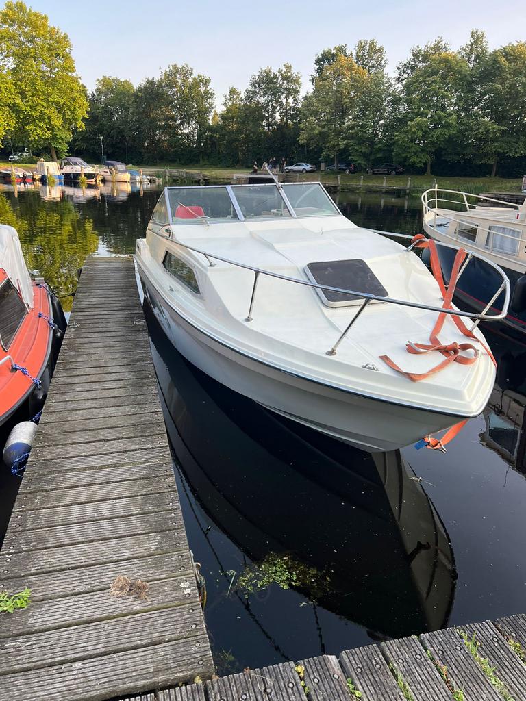Bayliner met Honda buitenboordmotor, Overige merken, Gebruikt, Kajuitboot, Buitenboordmotor