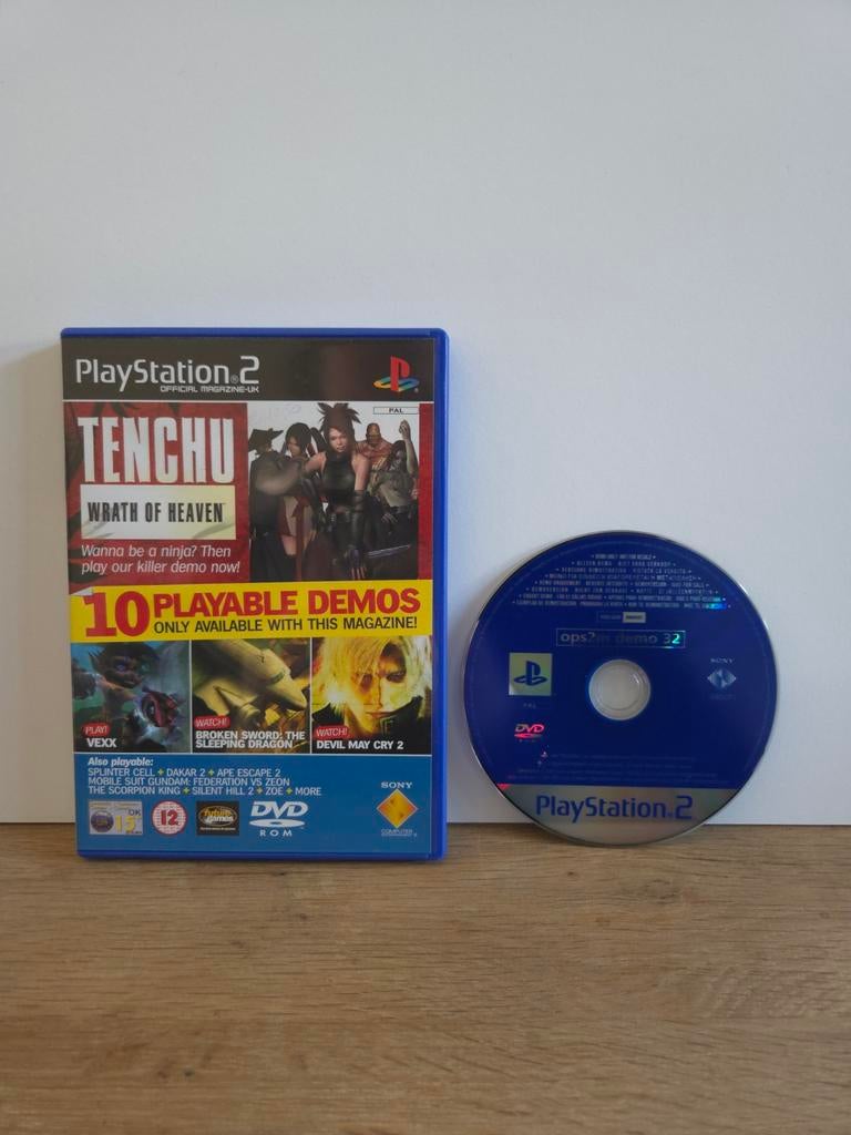 Playstation 2 (PS2) - Demo Disc 32/April 2003, Spelcomputers en Games, 1 speler, Ophalen of Verzenden, Zo goed als nieuw, Vanaf 18 jaar
