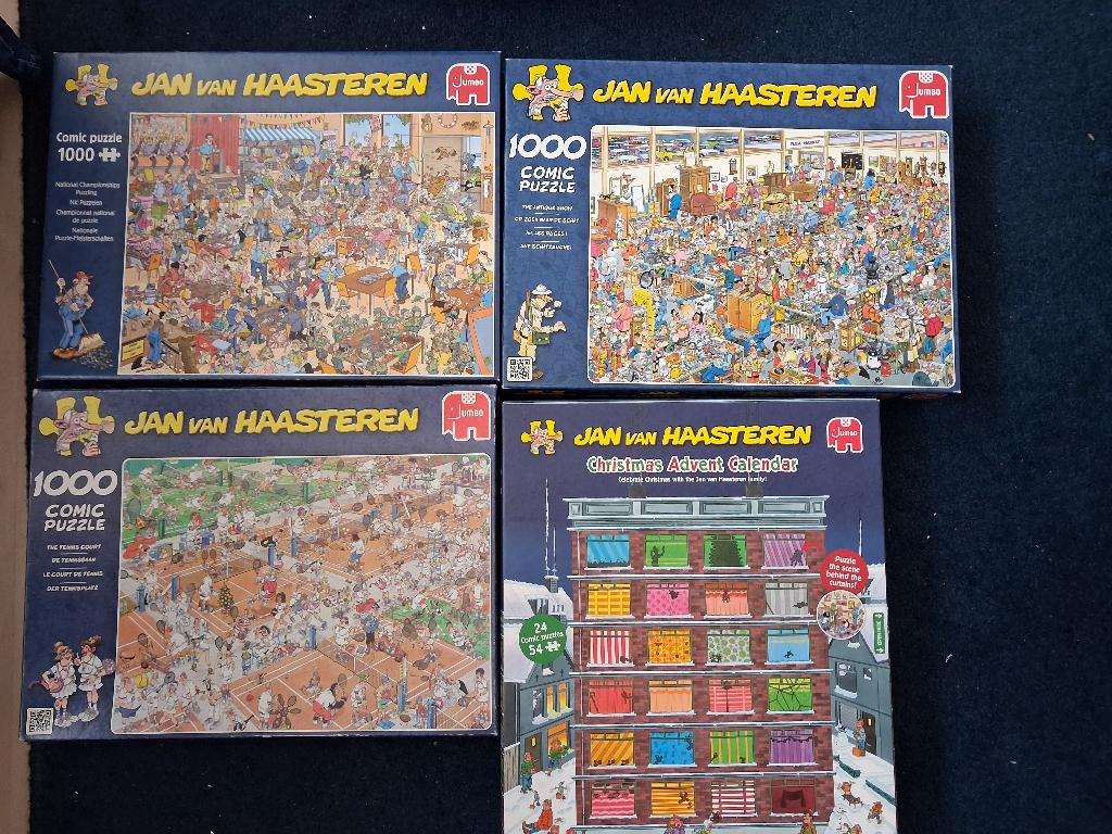 legpuzzels  ruilen , that's life , van Haasteren , van duin, Ophalen, 500 t/m 1500 stukjes, Zo goed als nieuw
