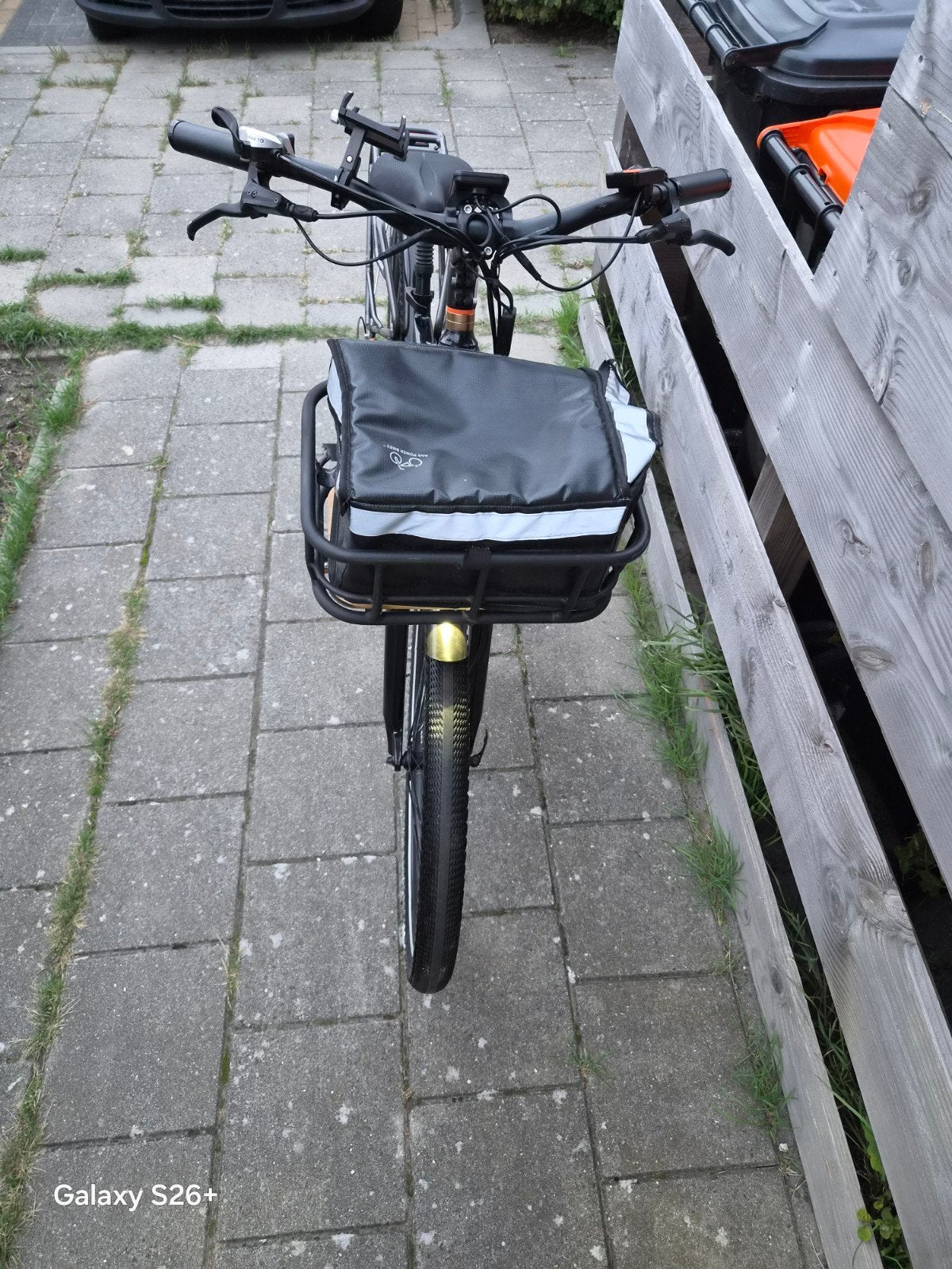 rad power bikes(e-bike) transportfiets 43 cm framemaat, Zo goed als nieuw, Minder dan 47 cm, 50 km per accu of meer, Ophalen