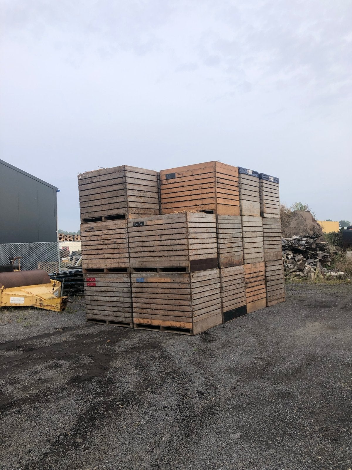 Aardappelkisten 2 m3 - 20 stuks beschikbaar, Ophalen, Gebruikt, 100 cm of meer, 60 cm of meer