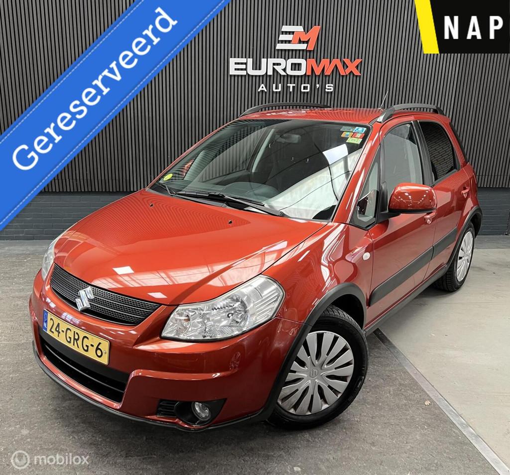 Suzuki SX4 1.6 Comfort NAP -Parkeersensor - Airco, Gebruikt, Zwart, 49 €/maand, Origineel Nederlands