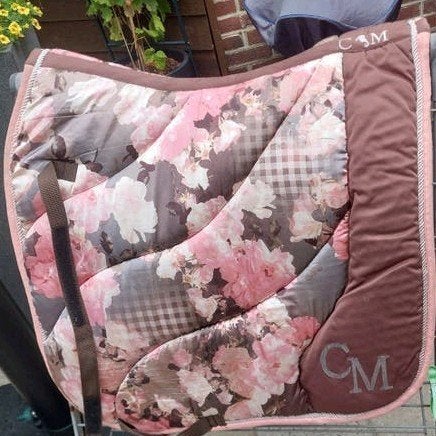 roze dekje en oornetje, Dieren en Toebehoren, Gebruikt, Overige materialen, Ophalen of Verzenden, Pony (P)