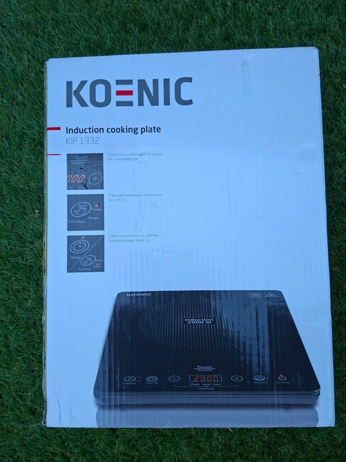 Koenic Inductie Kookplaat KIP 1332 - Zo goed als nieuw, Witgoed en Apparatuur, Kookplaten, Ophalen, 3 kookzones of minder, Zo goed als nieuw