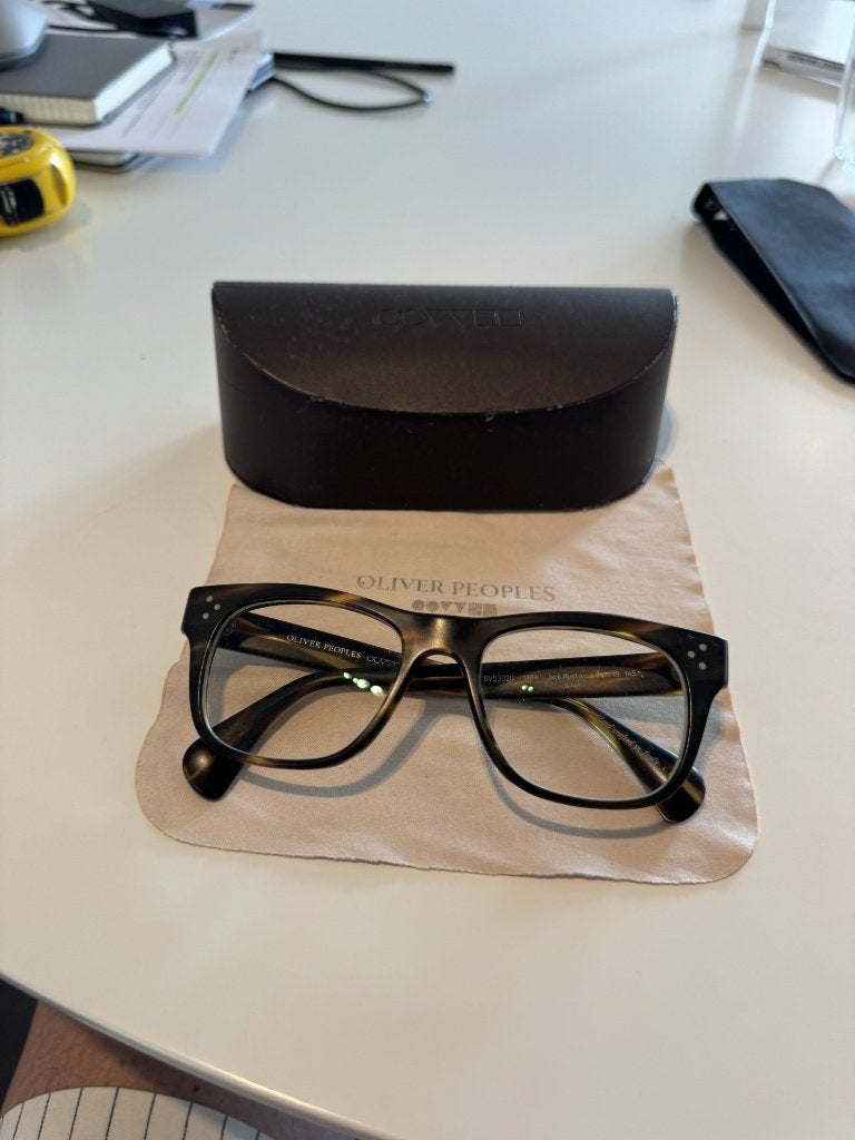 Bril Oliver Peoples Jack Huston OV5302U–Cocobolo–Made Italy, Overige merken, Gebruikt, Bruin, Ophalen of Verzenden
