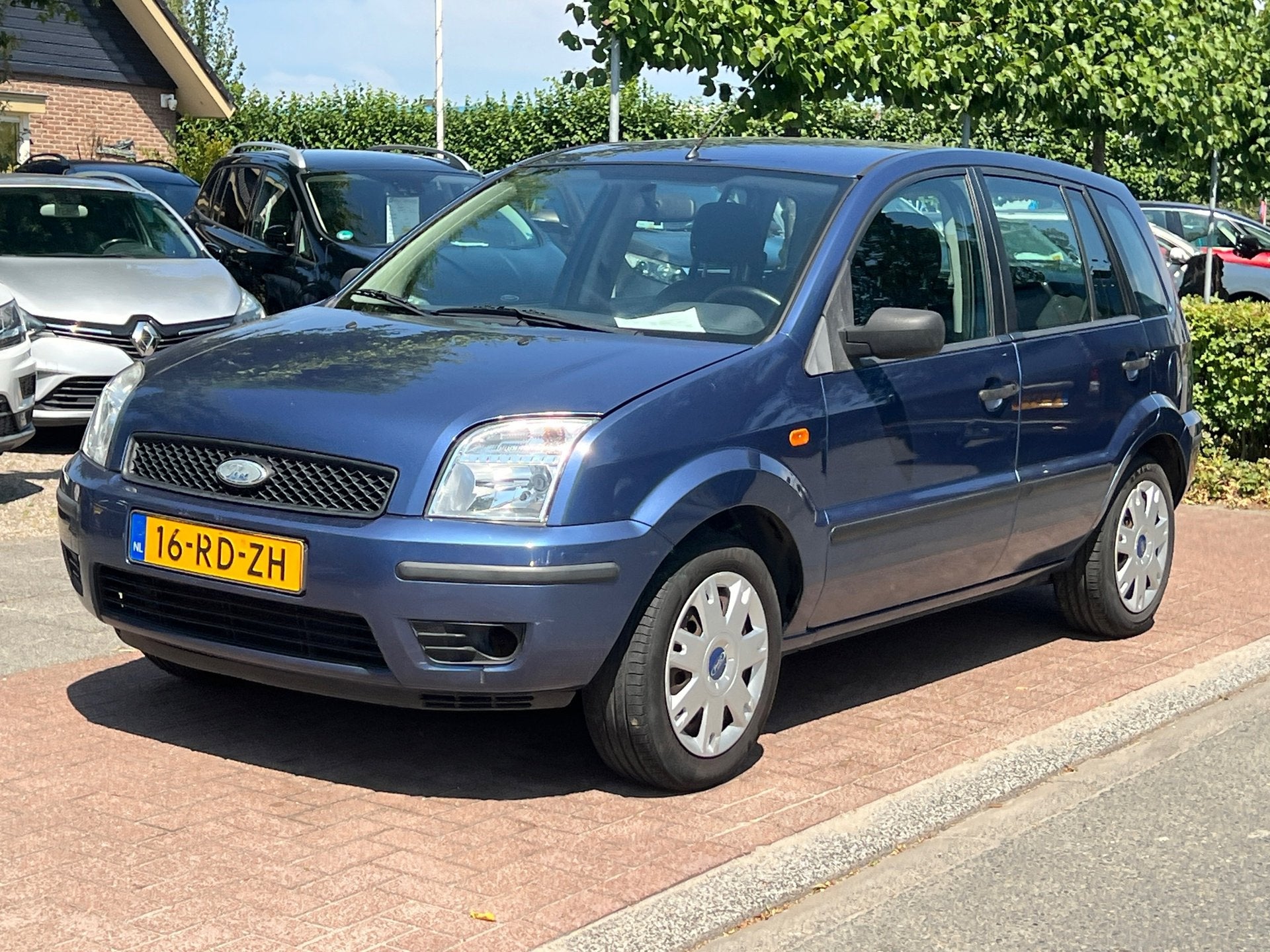 Ford Fusion 1.4 *Trekhaak|Airco, Auto's, Ford, Voorwielaandrijving, 15 km/l, Blauw, Origineel Nederlands