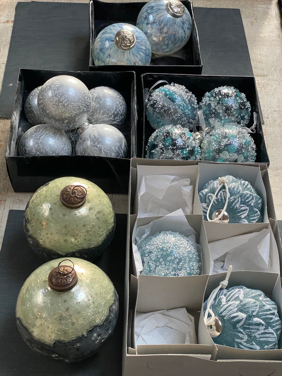 Kerstballen diverse soorten z.g.a.n., Diversen, Ophalen of Verzenden, Zo goed als nieuw