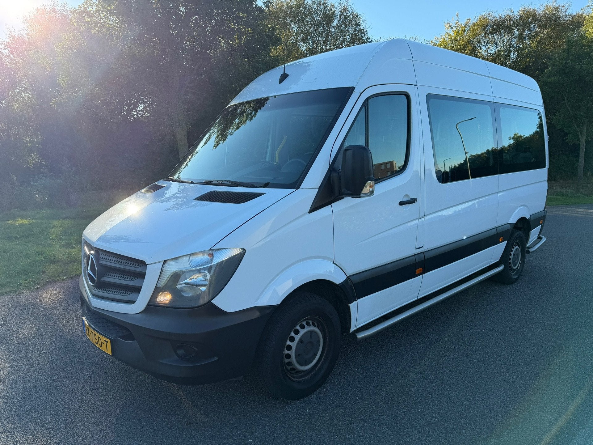 Mercedes-Benz Sprinter 314 2.2 CDI 366 | Rolstoel | EX BTW |, Auto's, Automaat, Gebruikt, 2000 kg, 7 stoelen