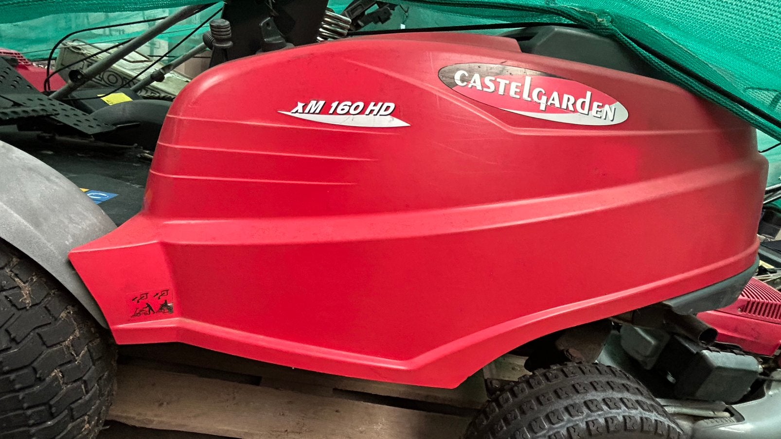 ‼️Castel Garden HST (Stiga) opknappen voor handige Harry’s ️, Ophalen, Cirkelmaaier, Gebruikt, Benzine-grasmaaier