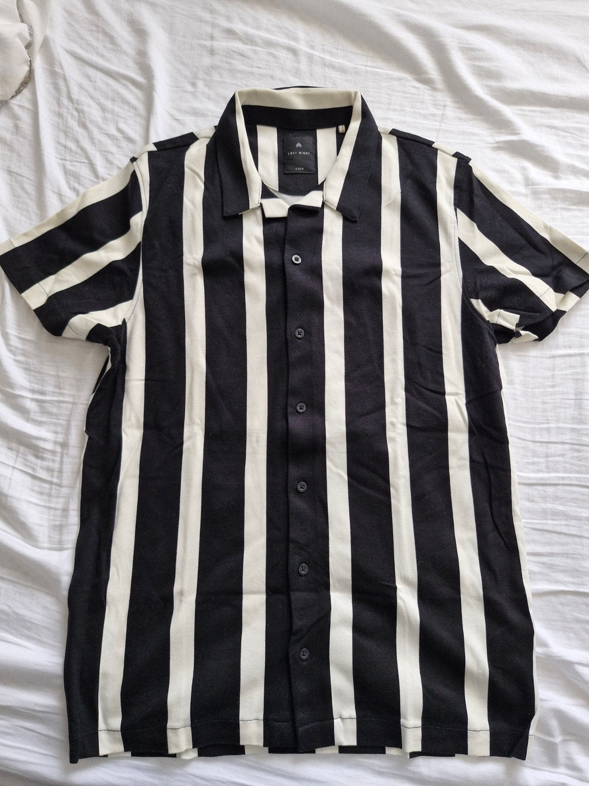 Overhemd Lost Minds in maat M, Kleding | Heren, Ophalen of Verzenden, Zo goed als nieuw