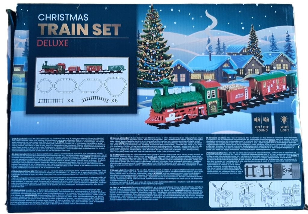 kersttrein set, Ophalen of Verzenden, Zo goed als nieuw, Jongen of Meisje