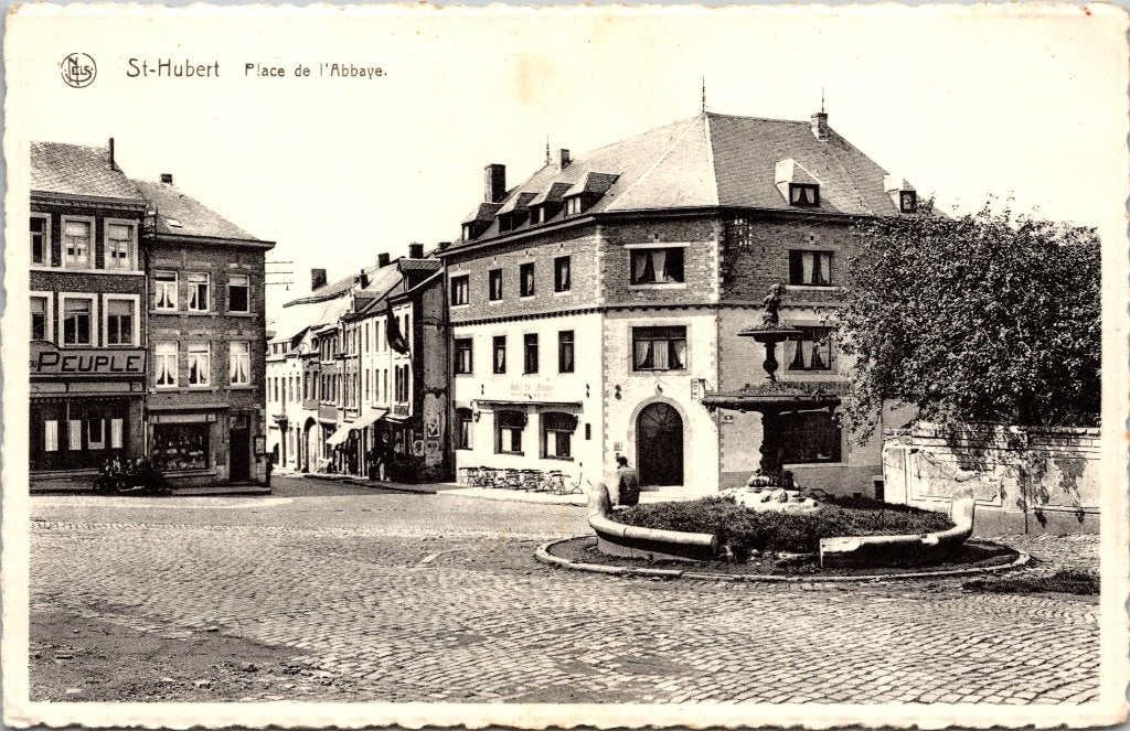 Saint-Hubert België - 12 antieke postkaarten, Ophalen of Verzenden, 1920 tot 1940, Gelopen, Luxemburg