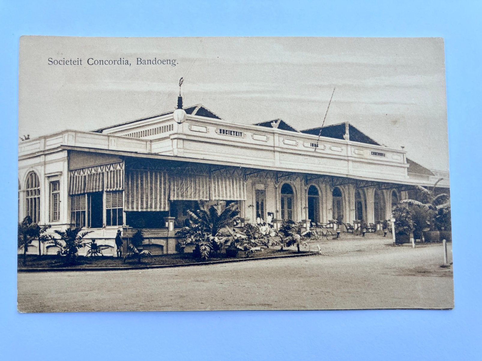 Societeit Concordia Bandoeng Indonesië, Verzenden, Voor 1920, Ongelopen, Buiten Europa