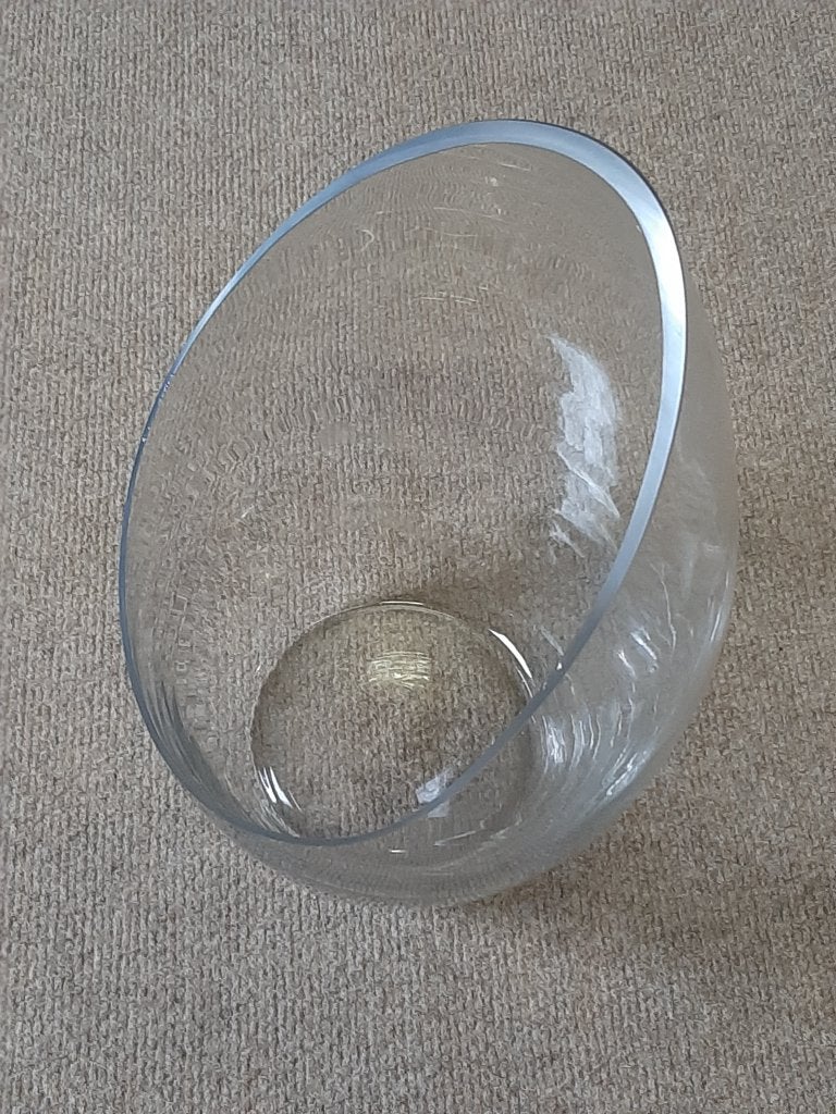 Glazen Cosy & Trendy schaal / vaas, Overige kleuren, 32 cm, Ophalen of Verzenden, Glas