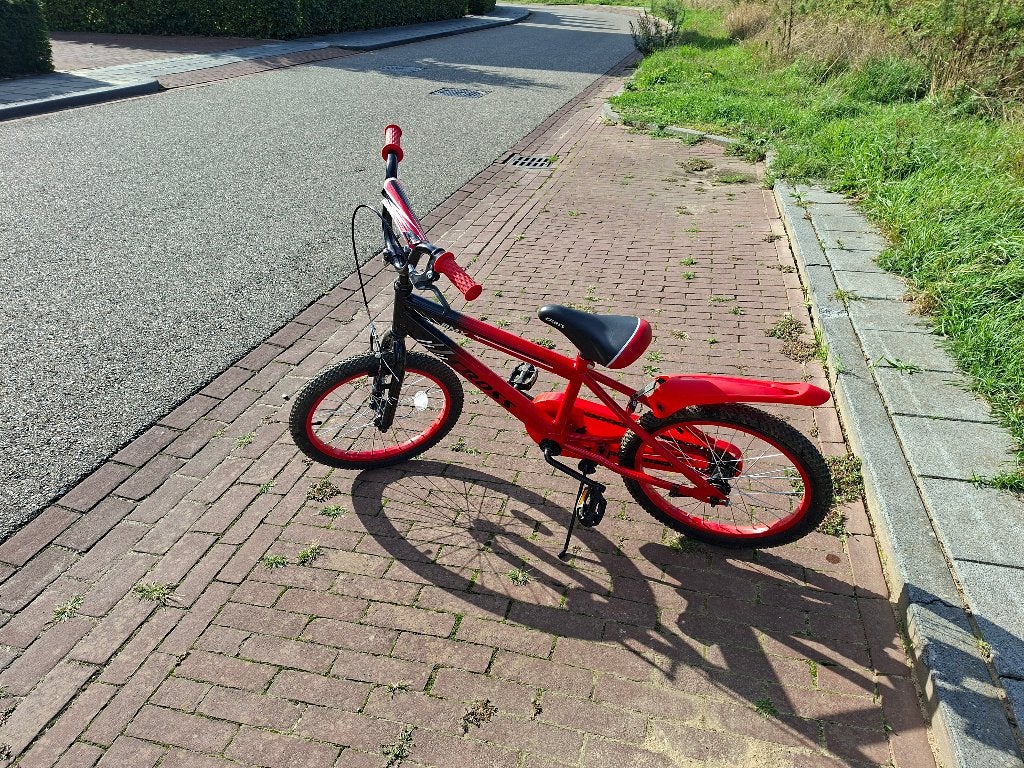 Crossfiets, Ophalen, Terugtraprem, Staal, 16 tot 20 inch