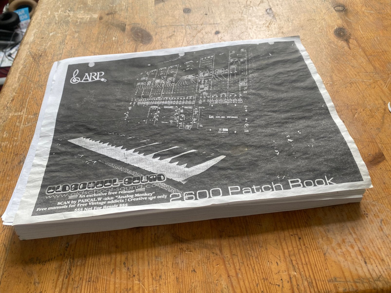ARP 2600 Patch Book, Boeken, Ophalen of Verzenden, Gelezen, Artiest