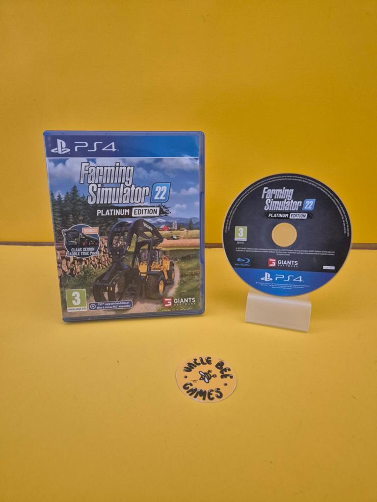 Farming Simulator 22 Platinum Edition, Spelcomputers en Games, Games | Sony PlayStation 4, Verzenden, 1 speler, Info@giants-software.com