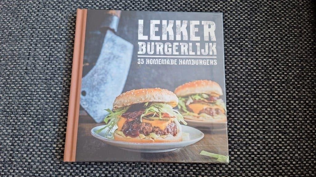 Kookboek Lekker burgerlijk (35 homemade hamburgers), Boeken, Ophalen, Hoofdgerechten, Vegetarisch, Nieuw