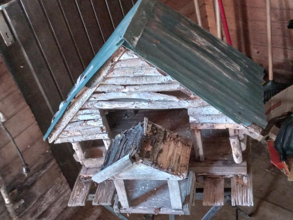 gratis oud vogelhuis, Ophalen, Gebruikt