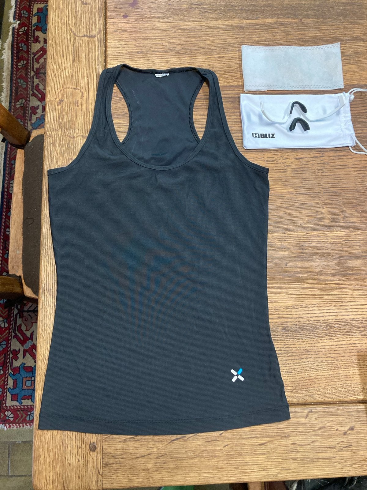 Zwart sporttopje, maat S (36), Zwart, Ophalen of Verzenden, Maat 36 (S), Fitness of Aerobics