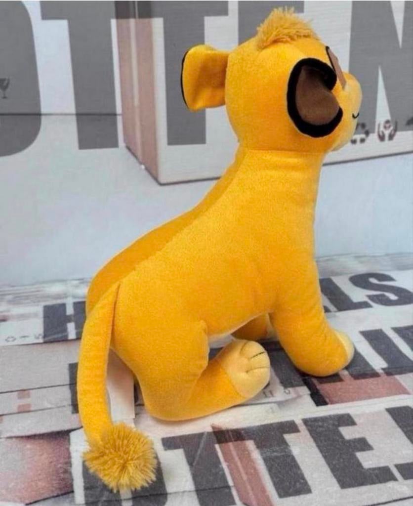 Nieuw XL 45cm Disney the Lion King knuffel plush Simba pluch, Knuffel, Leeuwenkoning of Jungle Boek, Nieuw, Ophalen of Verzenden