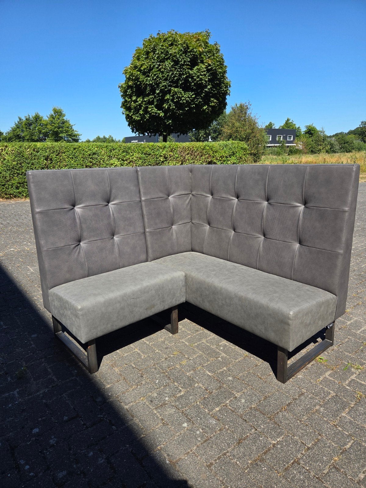 Horeca Hoekbank - Comfortabel en Stijlvol, Gebruikt, Onbekend, Ophalen of Verzenden, Onbekend