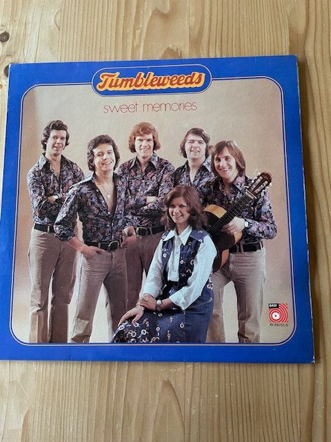 LP SWEET MEMORIES VAN THE EIGEN TUMBLEWEEDS UIT 1976, LP, Ophalen of Verzenden, Zo goed als nieuw, 12 inch