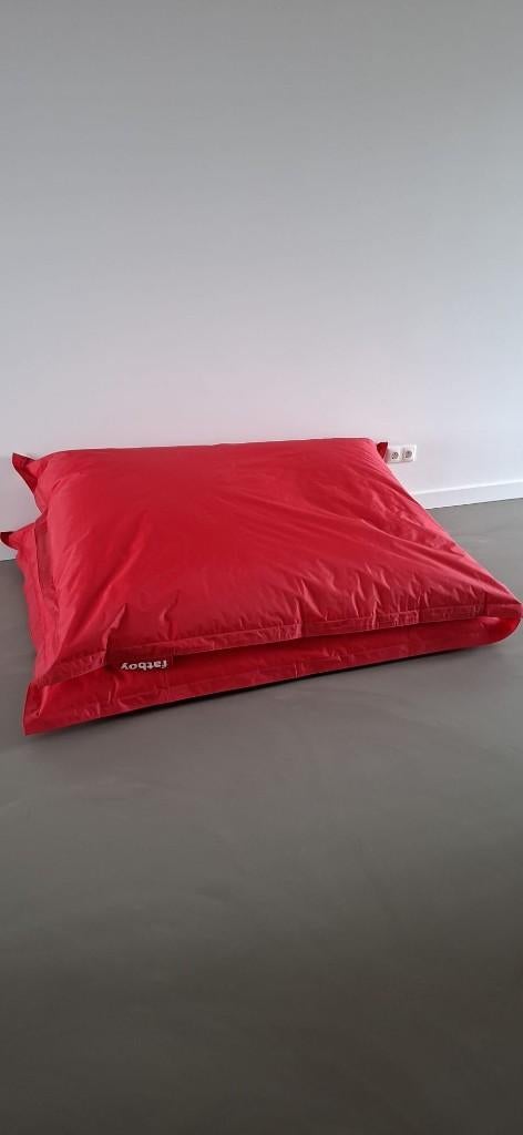 Nieuwe Fatboy zitzakken / vloerkussen – rood – XL formaat, Ophalen, Nieuw, Rood, Zitzak