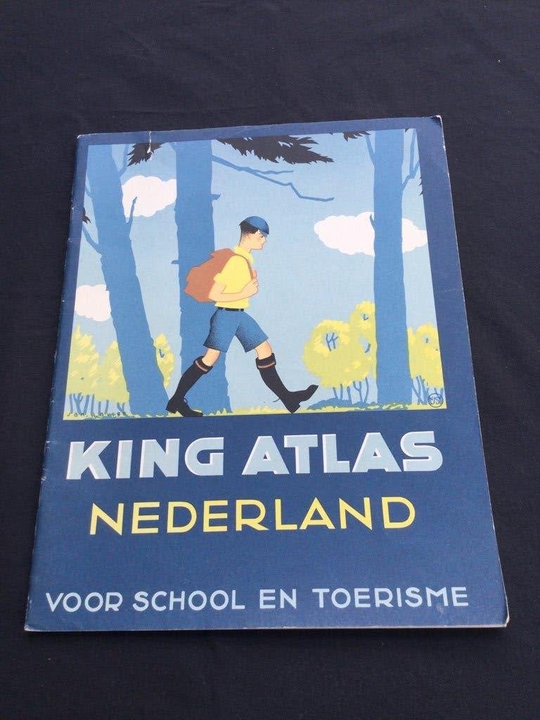 King Atlas voor school en toerisme, Gelezen, Overige atlassen, Ophalen of Verzenden, 1800 tot 2000