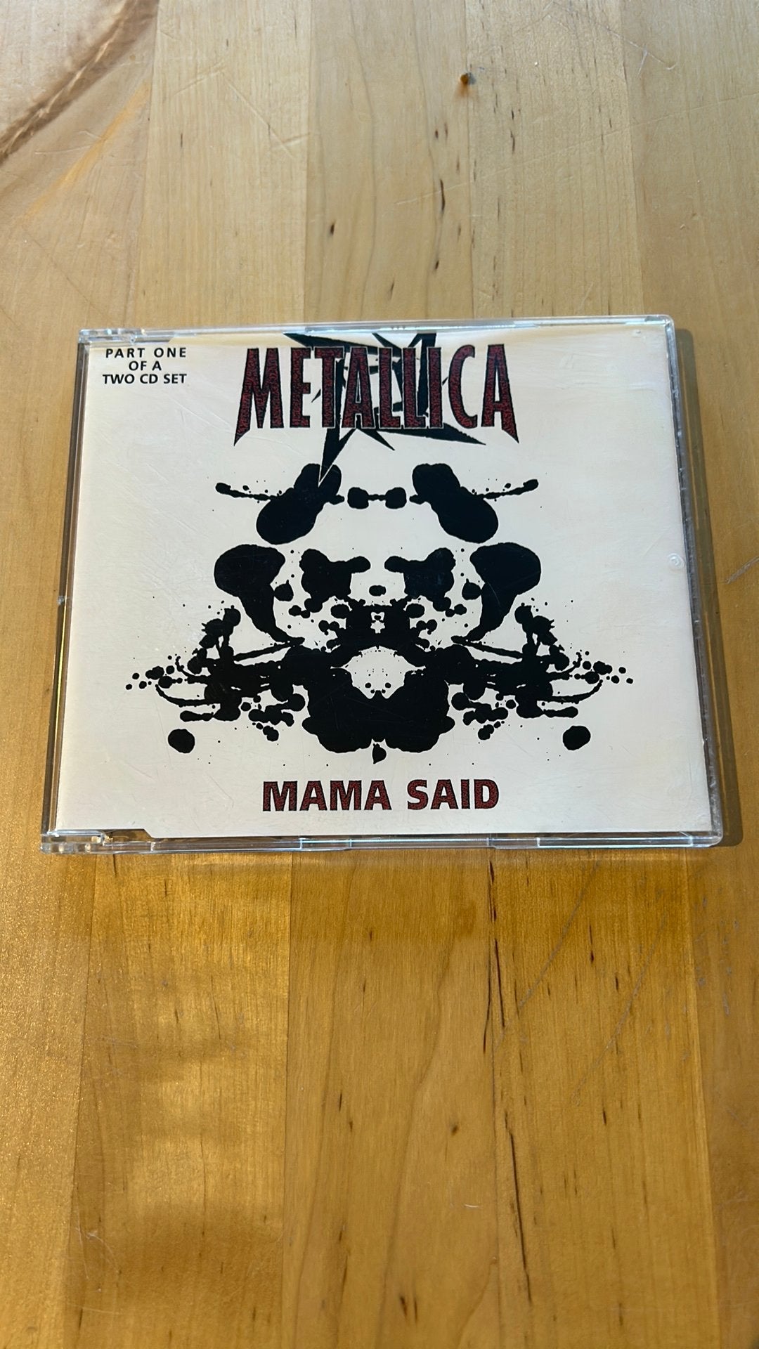Cd single Metallica - Mama said, Cd's en Dvd's, Ophalen of Verzenden, Zo goed als nieuw, Rock en Metal