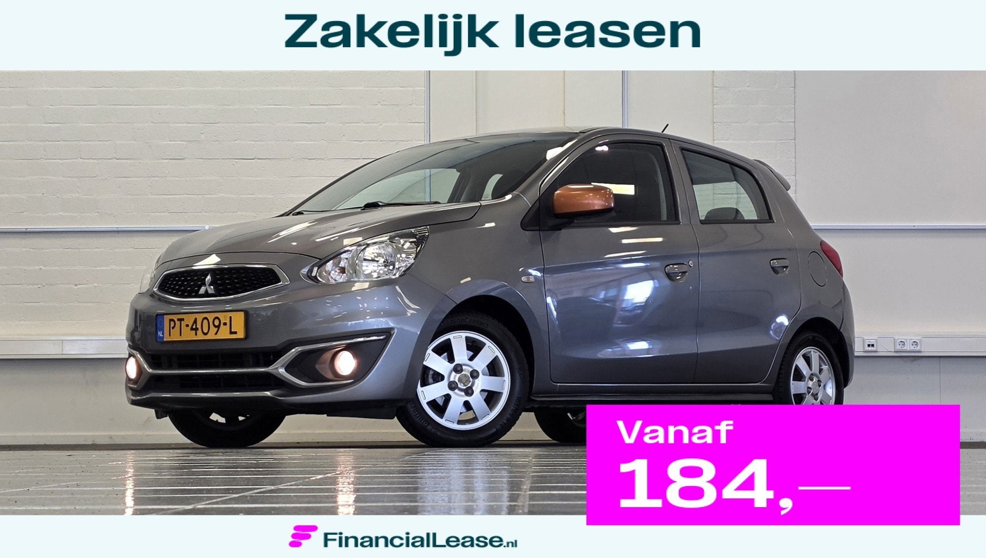 Mitsubishi Space Star 1.0i Automaat Cool+ LM velgen Garantie, Stof, Gebruikt, 840 kg, Origineel Nederlands