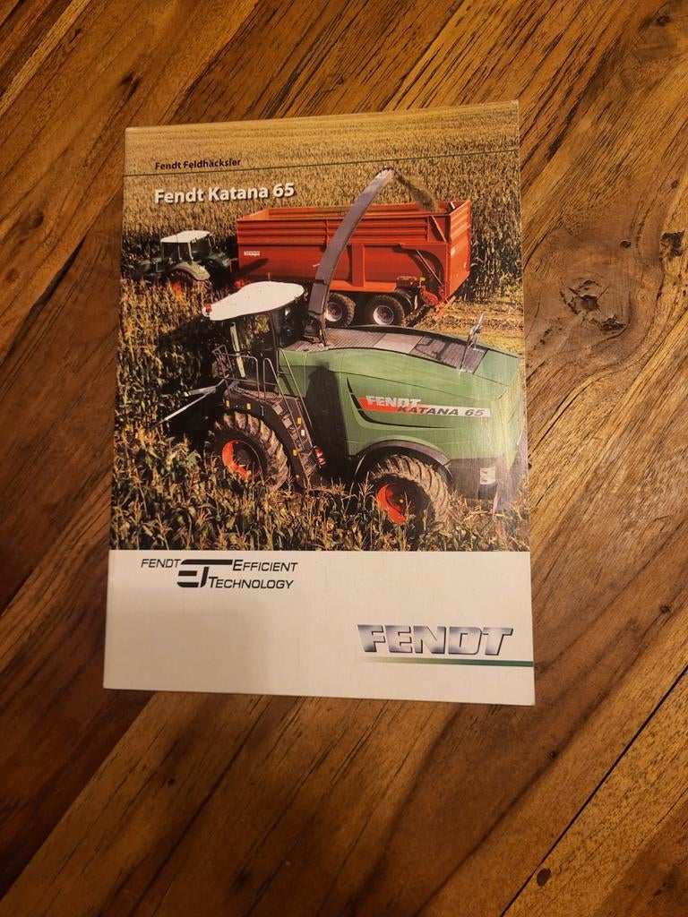 tractor folder Fendt Katana 65 Feldhäcksler, Ophalen of Verzenden, Zo goed als nieuw